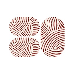 بالاص 98360 (بيضوي, ( O 80X130 + 2O 65X100 ), أحمر عنابي)