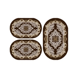PLAZA 92355 (Ovale, ( O 80X130 + 2O 65X100 ), MARRON CAFE)