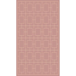 MELODIE 9796B (Rectangular, 190X350, BOIS DE ROSE_IVOIRE)