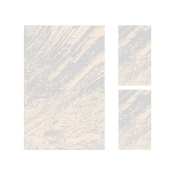 DUBAI 9458L (Rectangular, ( T 150X230 + 2T 60X115 ), GRIS CLAIRE)
