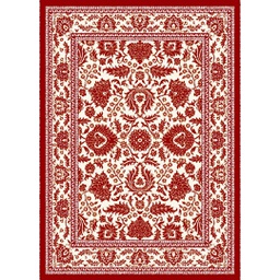 SHIRAZ 98301 (Rectangular, 165X230, BORDEAUX)