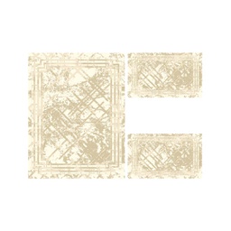 MERSIN 99710 (Rectangular, ( T 100X130 + 2T 60X100 ), BEIGE)