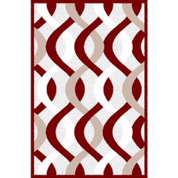 CIRTA 93380 (Rectangulaire, 180X270, BORDEAUX)