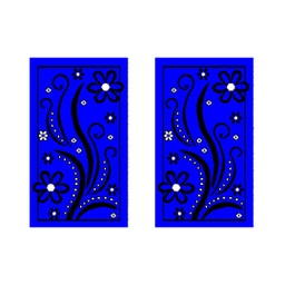 RELAX 50775 (Rectangular, 60X220, BLEU ROI)