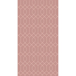 MELODIE 9795B (Rectangular, 190X400, BOIS DE ROSE_IVOIRE)