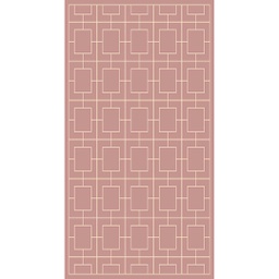 MELODIE 9796B (Rectangular, 190X400, BOIS DE ROSE_IVOIRE)