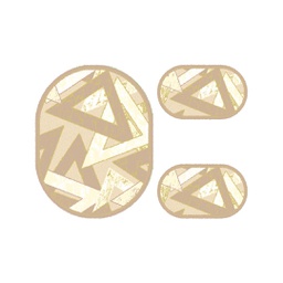 BRAGA 98710 (Oval, ( O 100X130 + 2O 60X100 ), MARRON BRONZE)