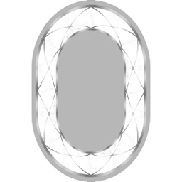 STORY 1687A (Oval, 120X160, GRIS CLAIRE, Lamination)