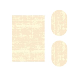 DUBAI 9248L (Ensembles Variés, ( T 155X220 + 2O 90X55 ), CREME)