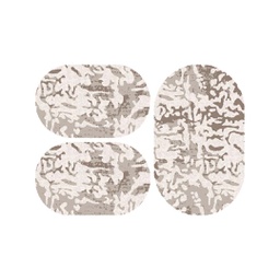 DUBAI 9239Q (Oval, ( O 80X130 + 2O 65X100 ), IVOIRE)