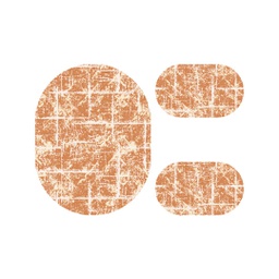 ANKARA 98470 (Ovale, ( O 100X130 + 2O 60X100 ), BRIQUE)