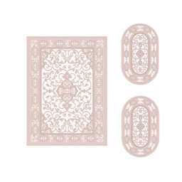 VALENCIA 51120 (Various Sets, ( T 155X220 + 2O 90X55 ), IVOIRE CLAIRE_CREME)