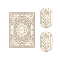 فالينسيا 51130 (مجموعات مختلفة, ( T 155X220 + 2O 90X55 ), عاجي فاتح / قشدي)