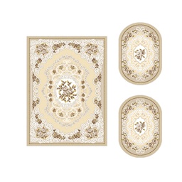 VALENCIA 92941 (Various Sets, ( T 155X220 + 2O 90X55 ), IVOIRE CLAIRE_CREME)