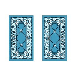 RELAX 8962E (Rectangular, 60X220, BLEU TURQUOISE)