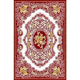VALENCIA 92940 (Rectangular, 200X280, BORDEAUX_CREME)