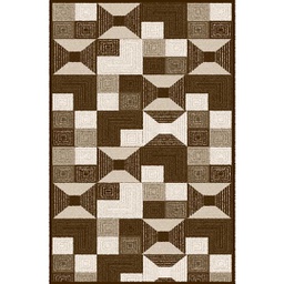 NOUR 80490 (Rectangulaire, 250X400, MARRON CAFE)