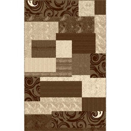 NOUR 50812 (Rectangular, 250X400, BRUN PALE)