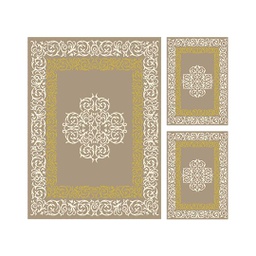 PLAZA 96761 (Rectangulaire, ( T 160X220 + 2T 60X110 ), IVOIRE)