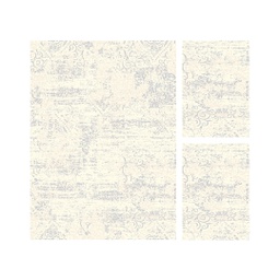 MADRID 93100 (Rectangulaire, ( T 160X220 + 2T 60X110 ), BLANC CASSE SHRINK_GRIS CLAIR)