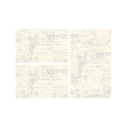 MADRID 93100 (Rectangulaire, ( T 80X130 + 2T 65X100 ), BLANC CASSE SHRINK_GRIS CLAIR)