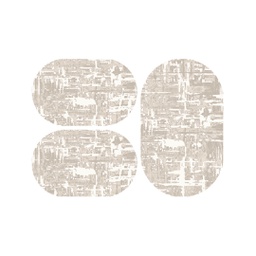 أنقرة 7992A (بيضوي, ( O 80X130 + 2O 65X100 ), عاجي)