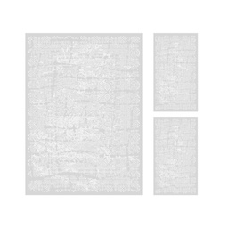 ANKARA 98461 (Rectangular, ( T 160X220 + 2T 60X110 ), GRIS CLAIRE)