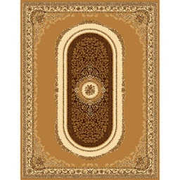 NOUR 95280 (Rectangular, 300X400, MARRON MIEL)