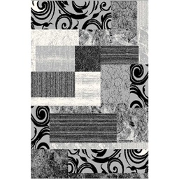NOUR 50810 (Rectangulaire, 165X230, GRIS CLAIRE)