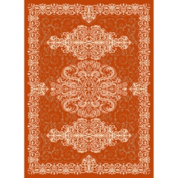 NOUR 51040 (Rectangular, 165X230, BRIQUE FONCE)