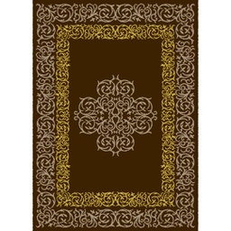 PLAZA 96765 (Rectangular, 200X280, MARRON CAFE)