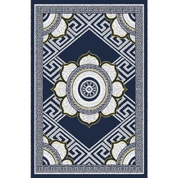 AZHAR 98870 (Rectangular, 190X270, BLEU NUIT)