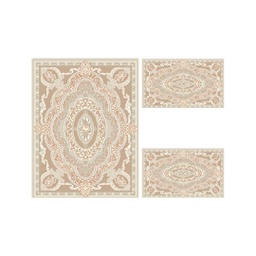 MADRID 93670 (Rectangular, ( T 100X130 + 2T 60X100 ), SHRINK CREME_BRONZE)