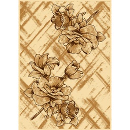 NOUR 96120 (Rectangular, 165X230, CREME)