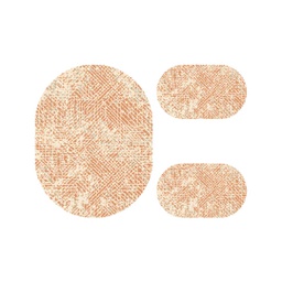 ANKARA A1200 (Oval, ( O 100X130 + 2O 60X100 ), BRIQUE)