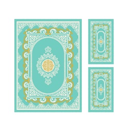 PLAZA 9238F (Rectangulaire, ( T 160X220 + 2T 60X110 ), BLEU)