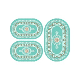 PLAZA 9238F (Ovale, ( O 80X130 + 2O 65X100 ), BLEU)