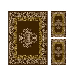 PLAZA 9676F (Rectangular, ( T 150X230 + 2T 60X115 ), MARRON CAFE)