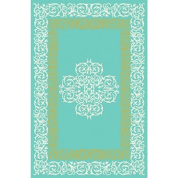 PLAZA 9676H (Rectangulaire, 190X290, BLEU)