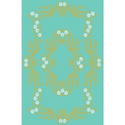 PLAZA 9677H (Rectangular, 190X290, BLEU)