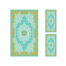 بلازا 9235H (مستطيل, ( T 150X230 + 2T 60X115 ), أزرق)
