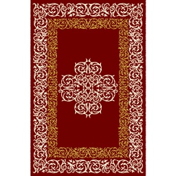بلازا 96760 (مستطيل, 190X290, أحمر عنابي)