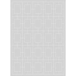 MELODIE 9796B (Rectangular, 190X275, GRIS CLAIRE_GRIS CLAIRE)