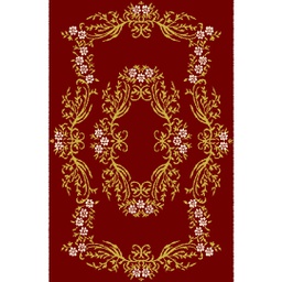 PLAZA 96770 (Rectangular, 190X290, BORDEAUX)