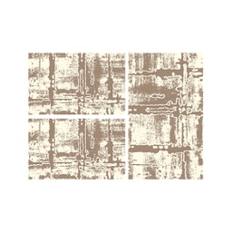 DUBAI 9459L (Rectangulaire, ( T 80X130 + 2T 65X100 ), MARRON BRONZE)
