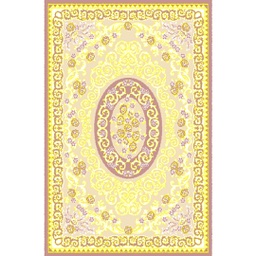 VALENCIA 92683 (Rectangular, 200X280, BOIS DE ROSE_CREME)