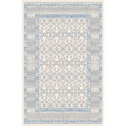 MADRID 99840 (Rectangulaire, 200X280, ECRU SHRINK / BLEU TURQUOISE)