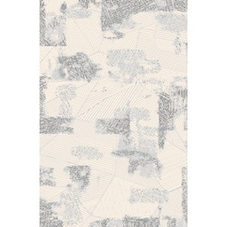 MADRID 99750 (Rectangulaire, 200X280, ECRU SHRINK  - GRIS FONCÈ)