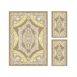 PLAZA 92373 (Rectangular, ( T 150X230 + 2T 60X115 ), IVOIRE)