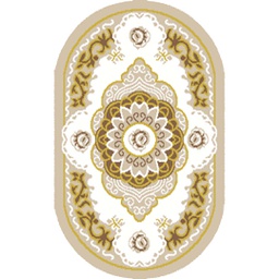 فالينسيا 93001 (بيضوي, 90X55, عاجي فاتح / قشدي)